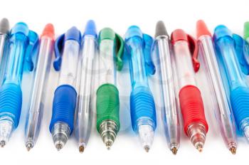 set of colored pens