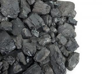 Pieces of coal