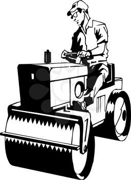 Steamroller Clipart