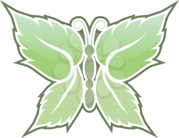 Royalty Free Clipart Image of Butterfly