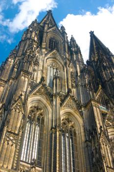 Koelner Dom (Cologne Cathedral) of Saint Peter and Mary, UNESCO World Heritage Site. Koelne (Cologne)