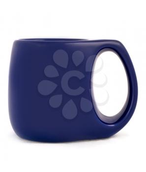 Blue cup for tea or coffee