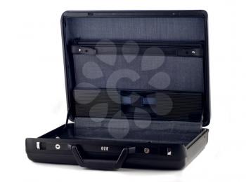 Opened briefcase for documents
