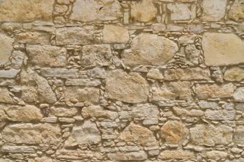 Rustic coquina Stone wall texture or background. Large resolution
