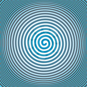 Royalty Free Clipart Image of a Spiral Background