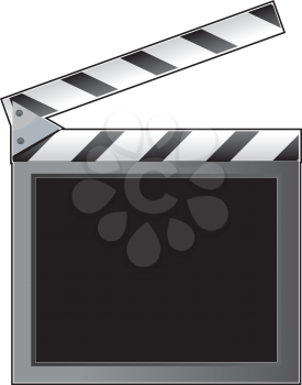 Royalty Free Clipart Image of a Clapper