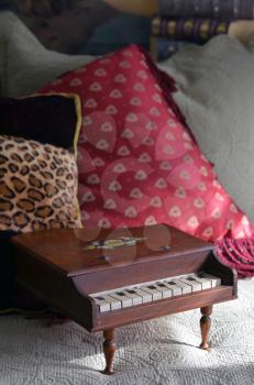 Royalty Free Photo of a Mini Player Piano