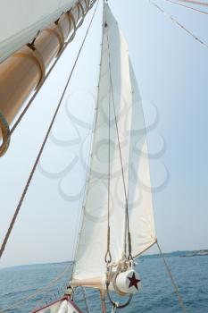 Royalty Free Photo of a Sail