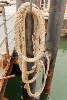 Royalty Free Photo of a Nautical Rope