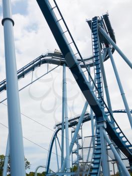 Royalty Free Photo of a Roller Coaster
