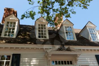 Royalty Free Photo of a House With Dormers