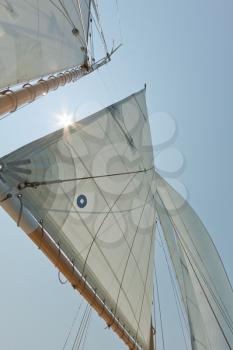 Royalty Free Photo of Sails