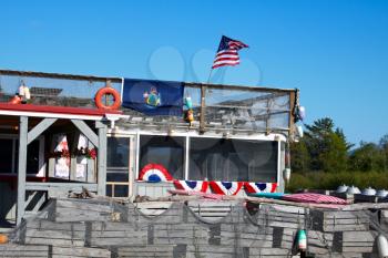 Lobster shack in Maine.