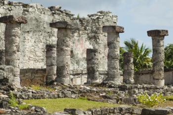 Mayan Ruins of Tulum, Yucatan Peninsula, Mexico.