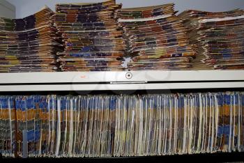 Medical Records shelf.