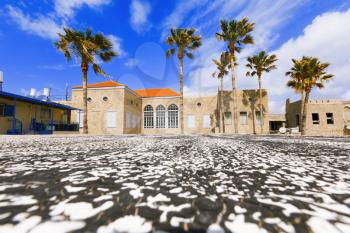 Street view of Acre, UNESCO World Heritage Site, continuously inhabited since 4000 years ago.
