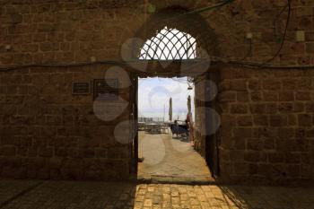 Acre, Israel-March 13, 2017:Acre is UNESCO World Heritage Site, continuously inhabited since 4000 years ago.