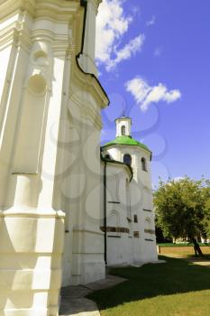 Polotsk, Belarus-June 8, 2016: Saint Sophia Cathedral (The Cathedral Of Holy Wisdom) was built in 1044-66 and is the oldest church in Belarus.