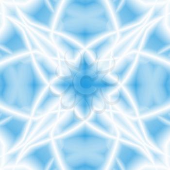 Royalty Free Clipart Image of a Snowflake or Flower Background