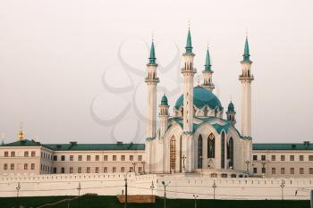 old kremlin and mosque, Kazan, Russia, republic of Tatarstan