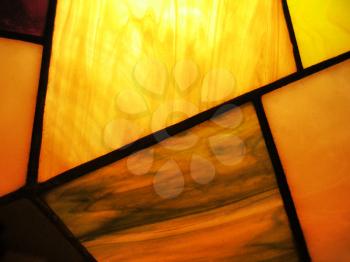 stained glass abstract and light background