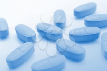 close up of pills 