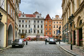 street of Prague, Czech republic