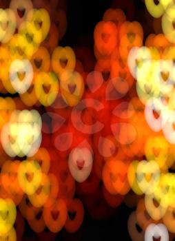 abstract blured illumination background 
