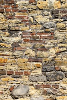 old stone and brick wall texture