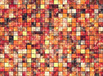Bright motley background with mosaic pattern