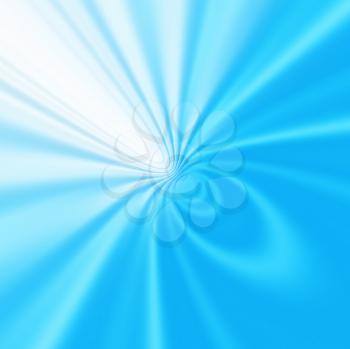 Blue abstract background with ripples