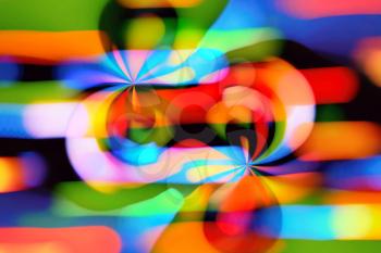 Abstract colorful lights pattern background