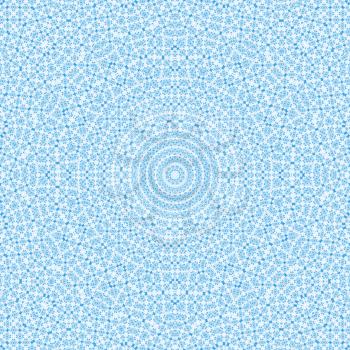Background with blue abstract radial pattern