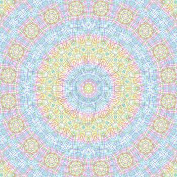 Abstract background with color lines concentric pattern