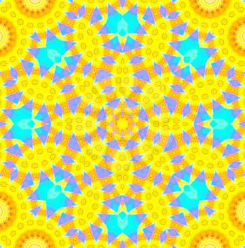 Bright abstract ornamental background