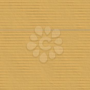 Texture of a brown striped cardboard background 