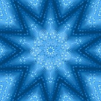 Abstract blue pattern with transparent bubbles