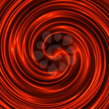 Abstract background with bright hot swirl pattern
