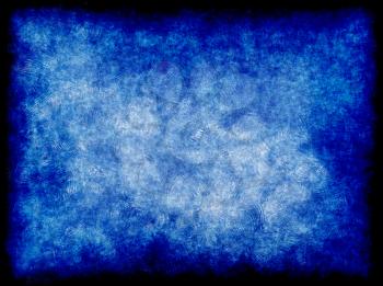 Dark blue grunge abstract background with spots
