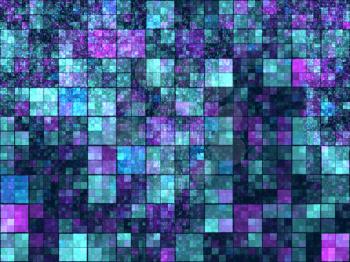 Mosaic background with abstract color pattern