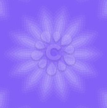 Abstract lilac background with concentric pattern