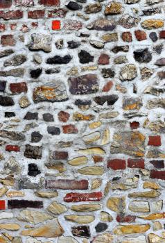 Texture of ancient stone wall
