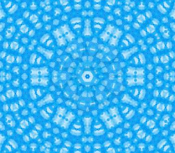 Blue abstract background with natural water drops pattern