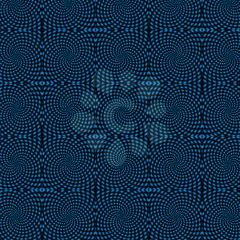 Background with blue abstract pattern