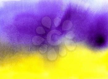 Bright abstract watercolor background for design