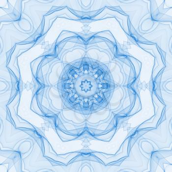 Abstract blue background with soft air pattern