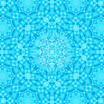 Abstract blue background with water ripples concentric pattern