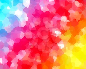 Abstract colorful background with bright spotted pattern