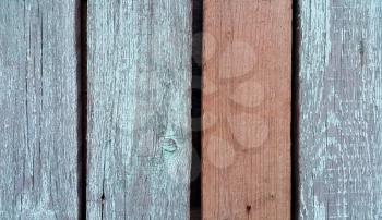 Texture of old wooden fence close-up