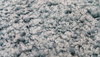 Close-up of new grey carpet texture